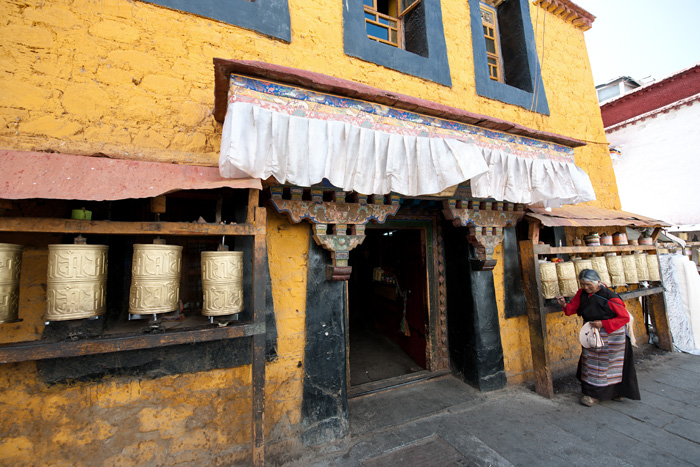 Petit temple annexe temple du Jokhang, Lhassa, Tibet, Chine
