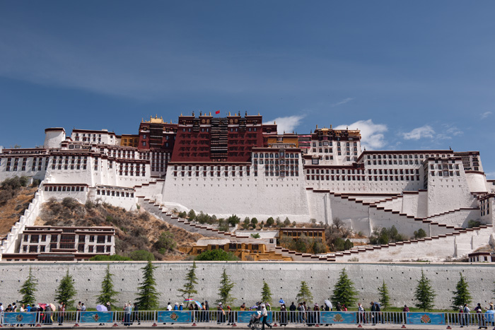 Le palais du Potala, Lhassa, Tibet, Chine