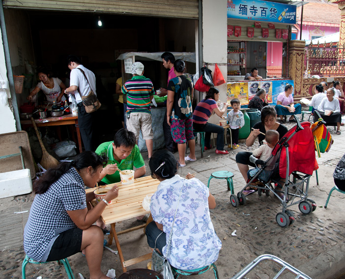 Restaurant de Quick Soup, Jinghong, Yunnan, Chine