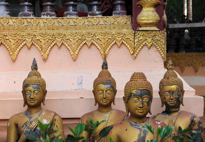 Temple bouddhiste Total Xishuangbanna Dai, Jinghong, Yunnan, Chine