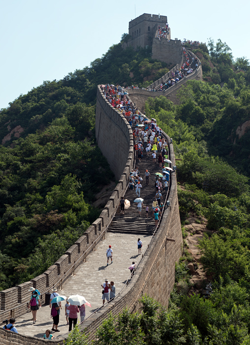 La grande muraille de Chine à Badaling, Chine