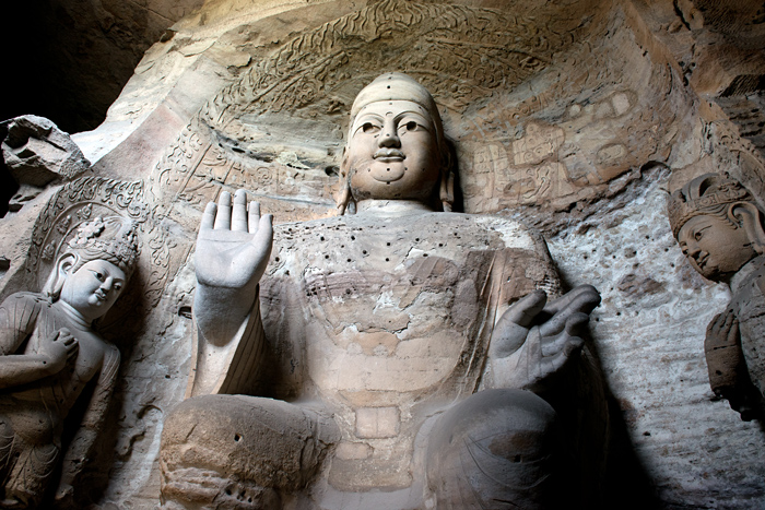 Grands Bouddhas, grottes de Yungang, Chine