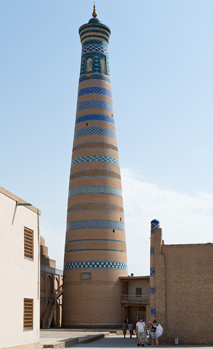 Le minaret Islam Khoja, Khiva, Ouzbékistan