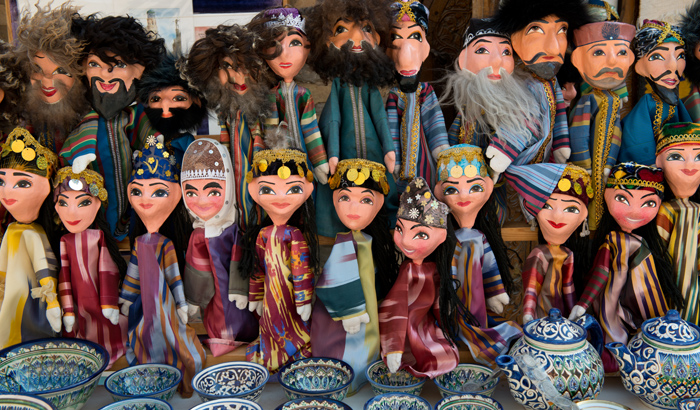 Marionettes, Khiva, Ouzbékistan