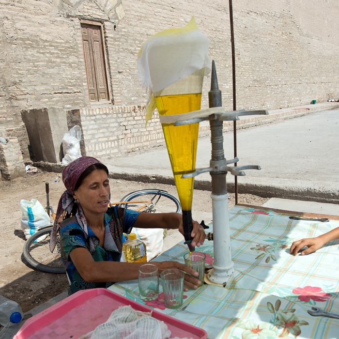 Débit de boisson fraîche, Khiva, Ouzbékistan