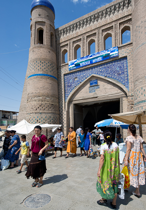 La porte Est, Itchan Kala, Khiva, Ouzbékistan