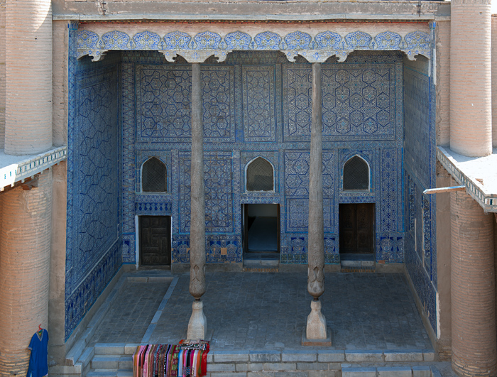 Intérieur, palais de Kunya Ark, Khiva, Ouzbékistan