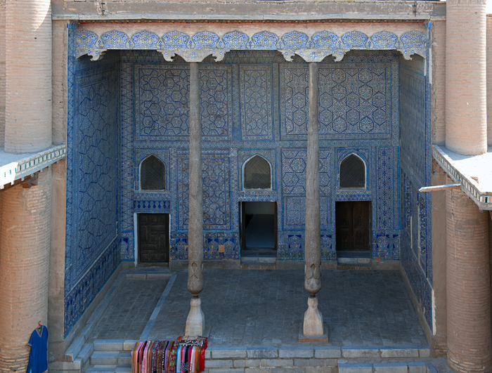 Intrieur, palais de Kunya Ark, Khiva, Ouzbkistan