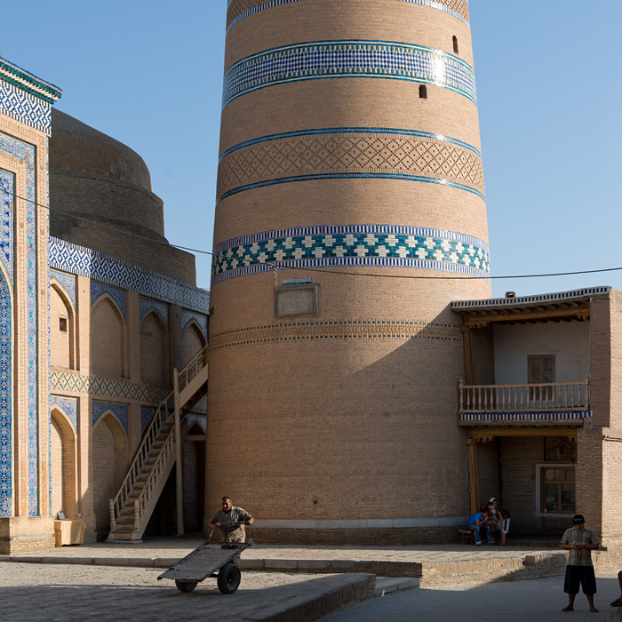 Minaret Islam Khoja, Itchan Kala, Khiva, Ouzbékistan
