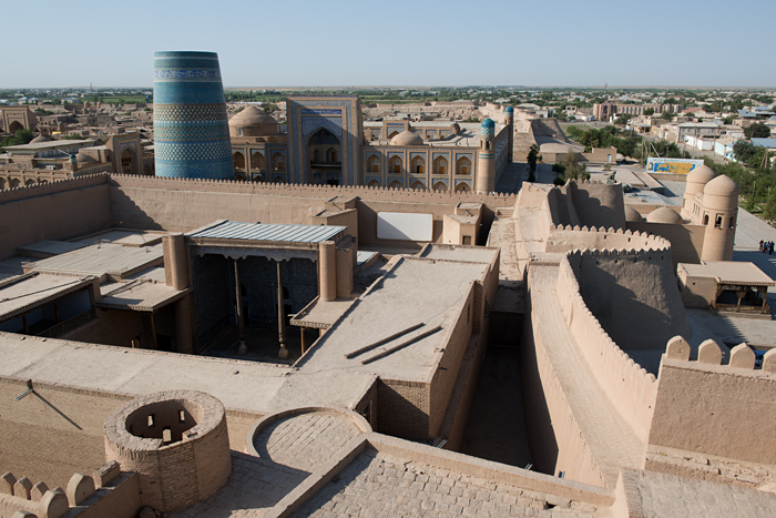 Kunya Ark et Kalta Minor, Khiva, Ouzbkistan