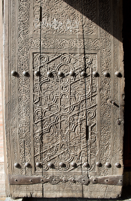 Porte, Palais de Kunya Ark, Itchan Kala, Khiva, Ouzbékistan