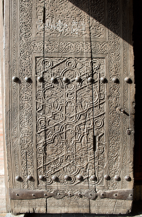 Porte, Palais de Kunya Ark, Itchan Kala, Khiva, Ouzbkistan