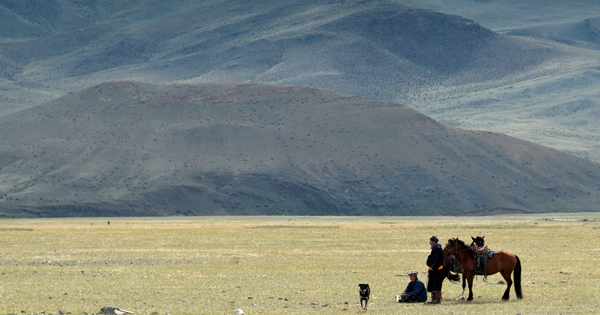 La steppe de Mongolie