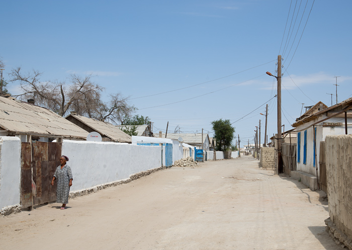 Ruelle, Moynaq, Ouzbkistan