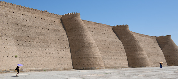 La citadelle Ark à Boukhara