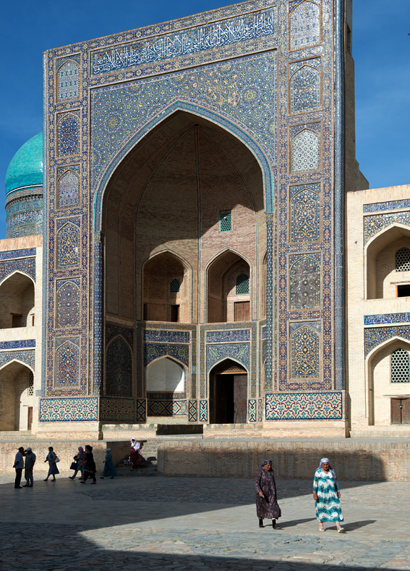 La madrasa Mir-i-Arab, Boukhara, Ouzbkistan