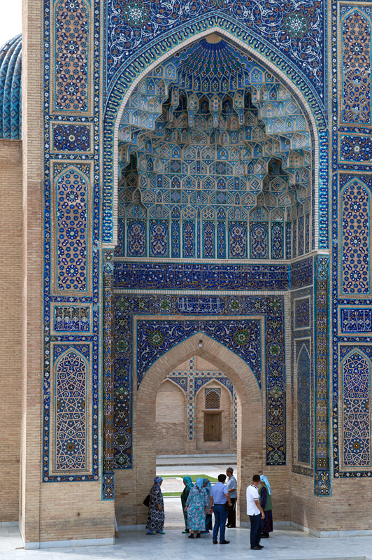 Le mausolée Gour Emir (tombeau de Tamerlan), Samarkand, Ouzbékistan