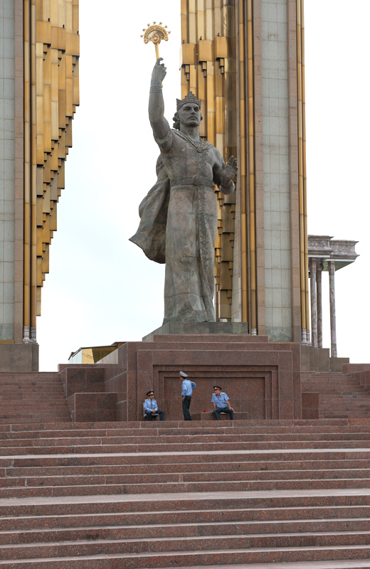 Le monument Ismail Samani, Douchanbé, Tadjikistan