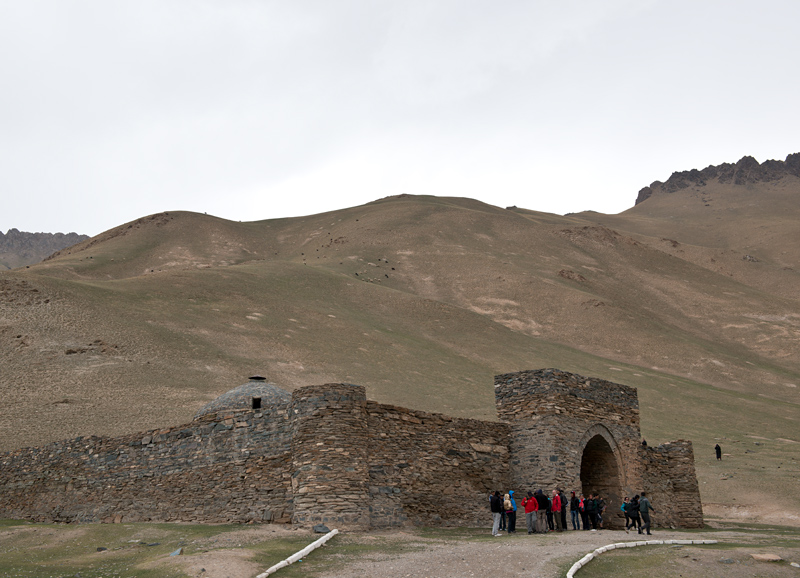 Le caravanserail de Tash Rabat, monts Tian (ou monts Clestes), Kirghizistan