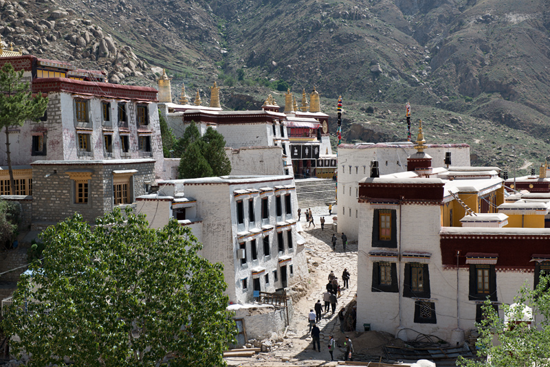 Le monastre de Drepung, Lhassa, Tibet, Chine