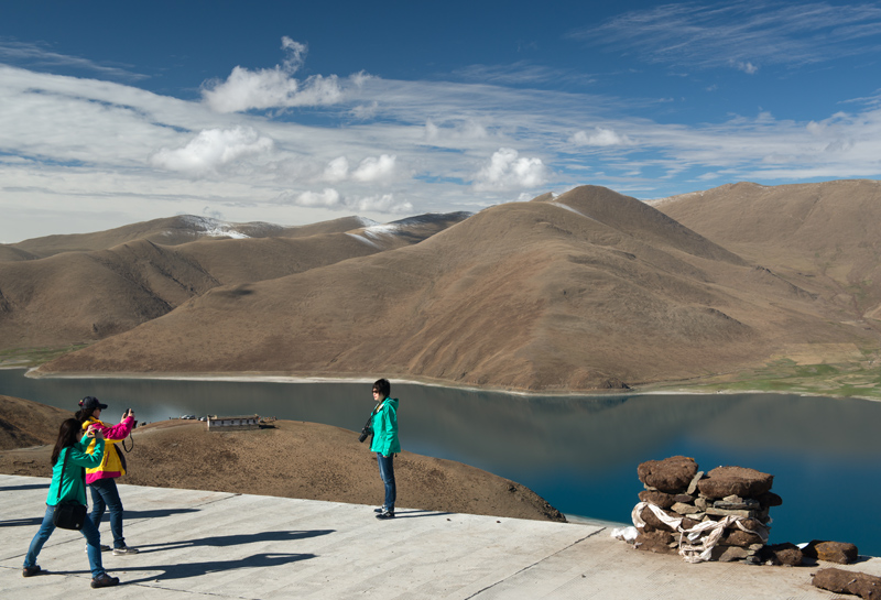  Le lac sacr de Yamdrok-Tso, Tibet, Chine