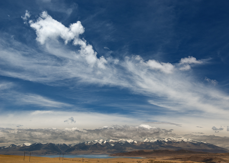 Lac Manasarovar, Tibet, Chine