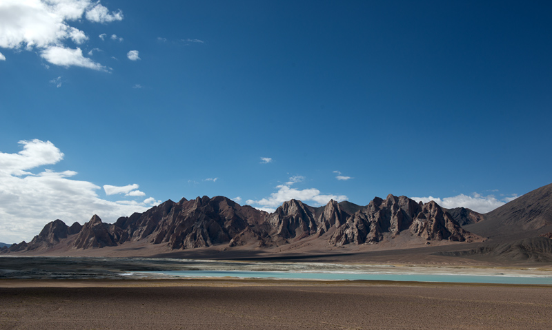 Les hauts-plateaux prs de Rutog, Tibet, Chine