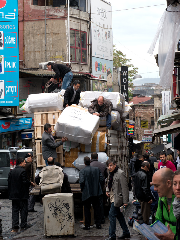 Quartiers marchands, Istanbul, Turquie