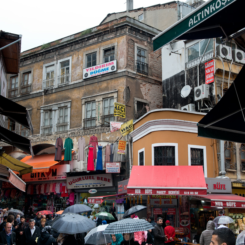 Quartiers marchands, Istanbul, Turquie