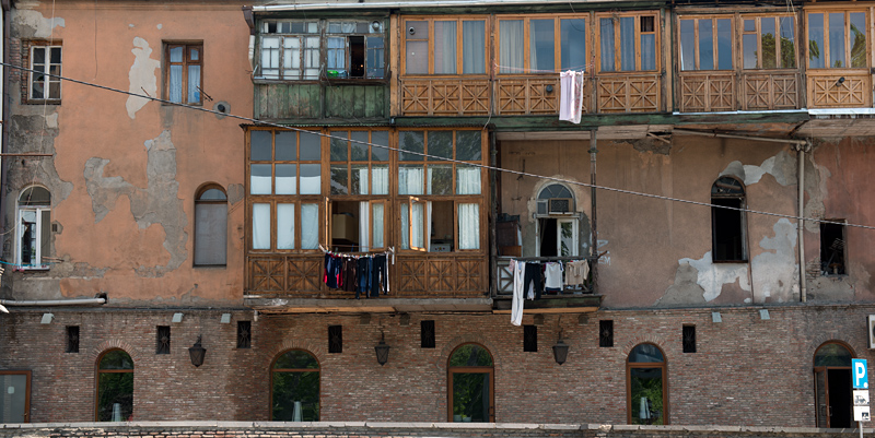 Anciennes maisons, Tbilissi, Gorgie