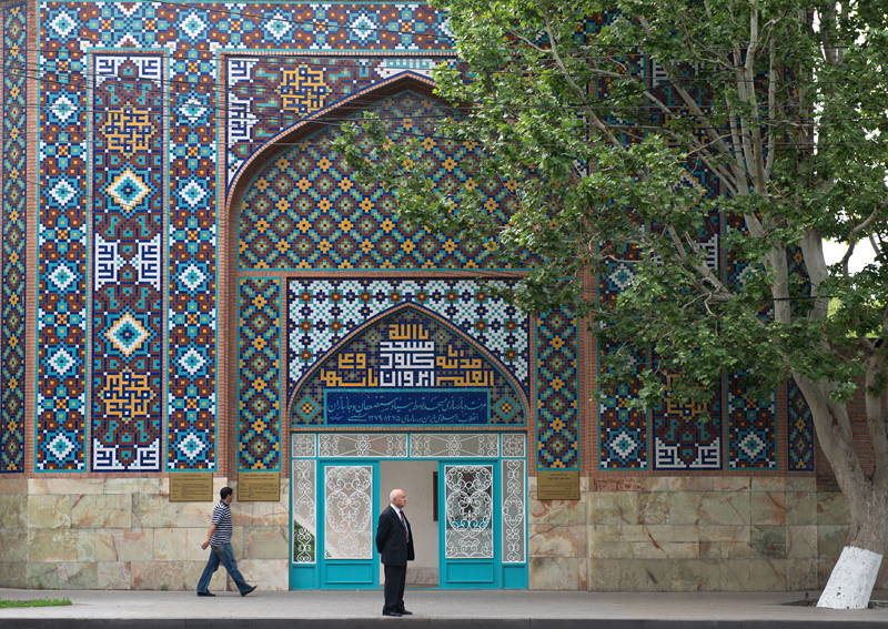 Entre de la mosque, Yerevan, Armnie
