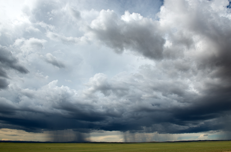 Orages de fin d'après-midi, Mongolie