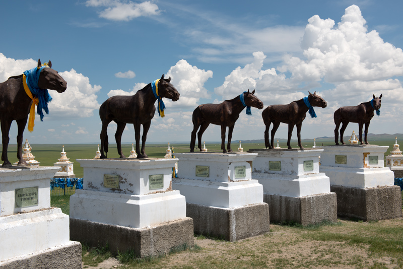 Mausole ddi aux chevaux, Arvayheer, Mongolie