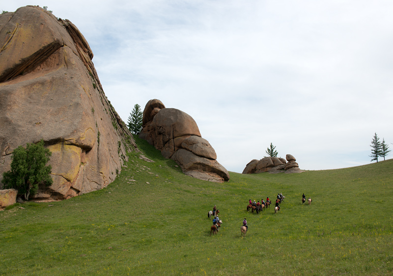 Formations rocheuses de Gorkhi-Terelj, Mongolie