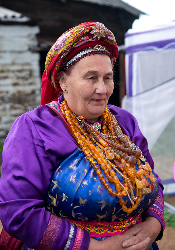 Habillement traditionnel de Bouriatie, Novaya Bryan, Russie