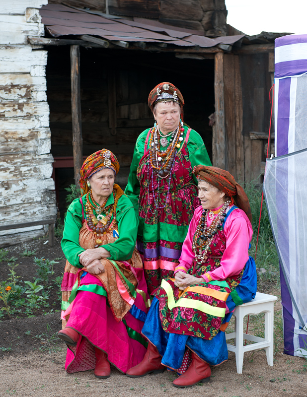 Habillement traditionnel de Bouriatie, Novaya Bryan, Russie