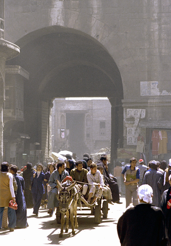 La porte Bab Zuweila, Le Caire, Egypte