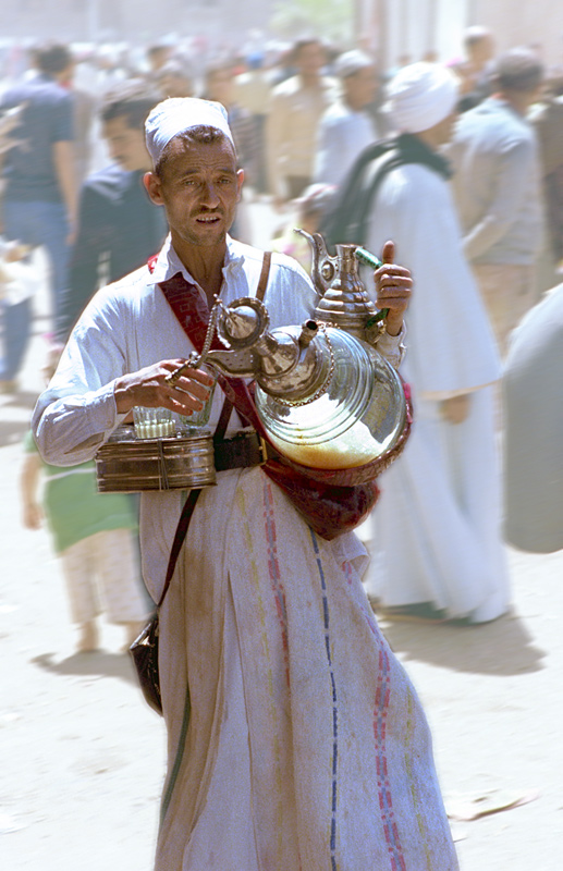 Vendeur de th, Le Caire, Egypte