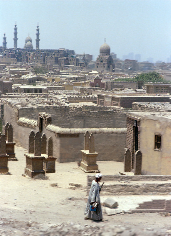La cité des morts de Al Khalifa, Le Caire, Egypte