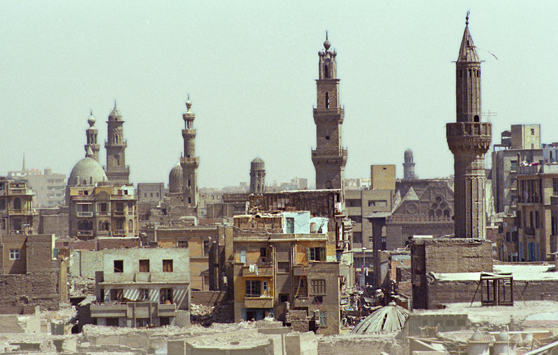 Vue générale en 1978, Le Caire, Egypte