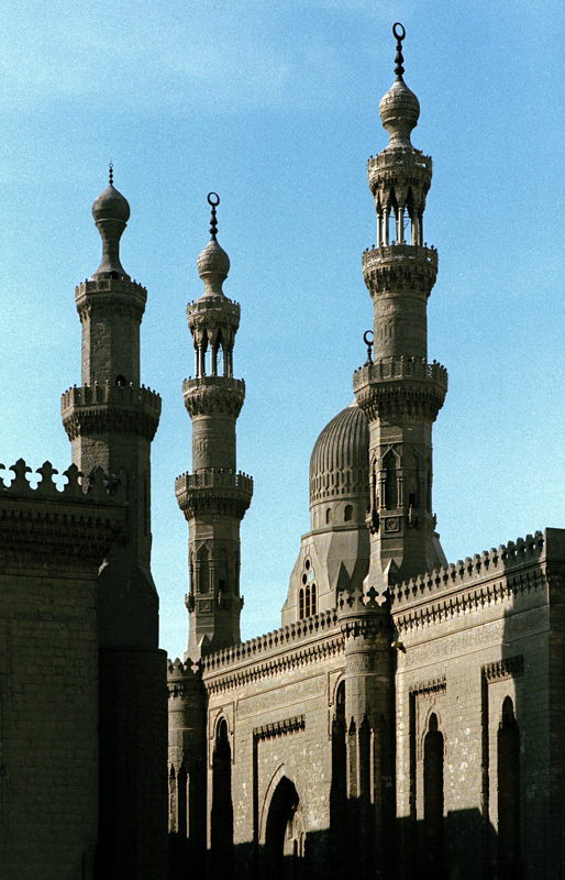 La grande mosquée Sultan Hassan, Le Caire, Egypte