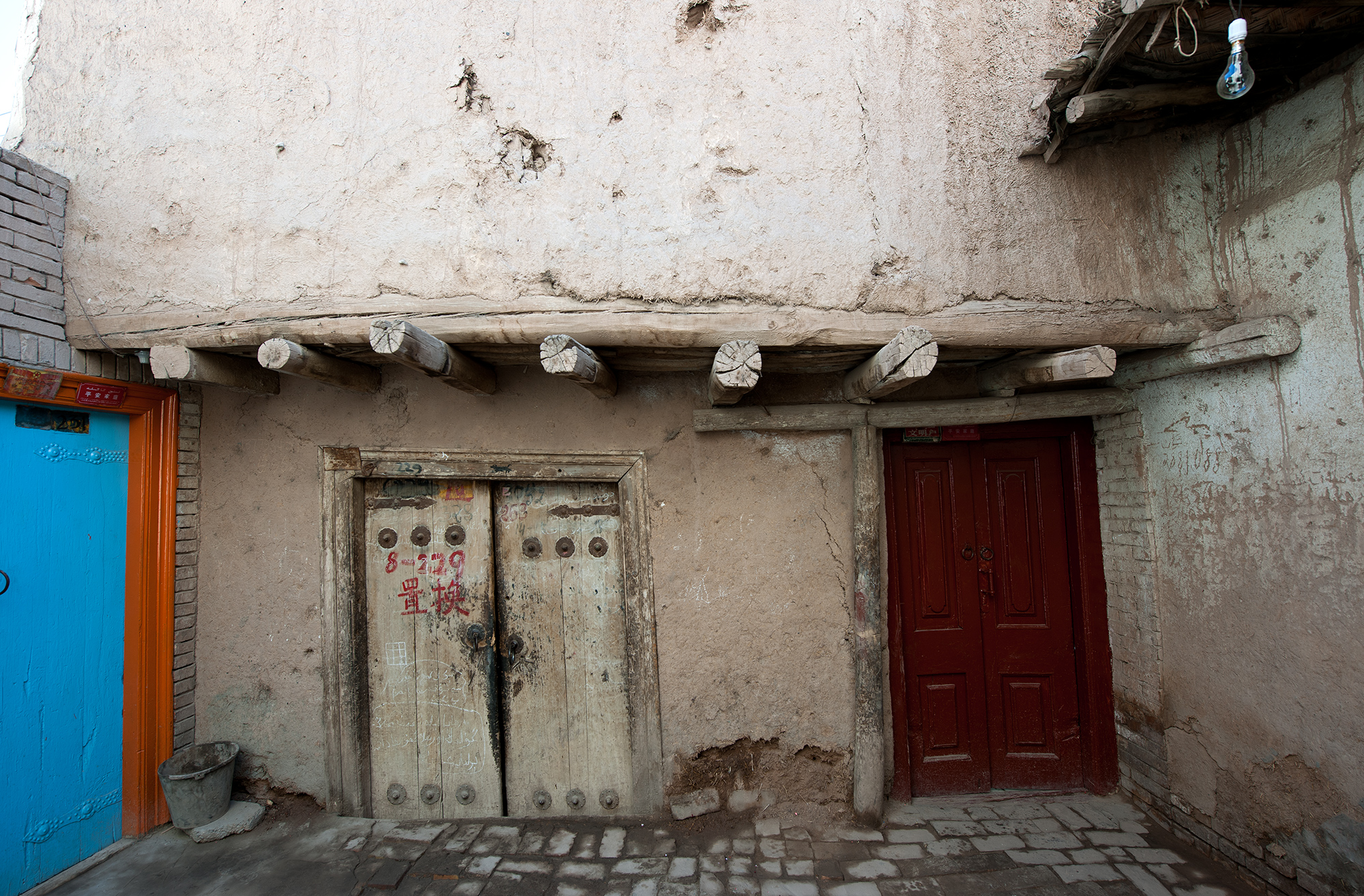 Ancienne habitation, vieux Kashgar