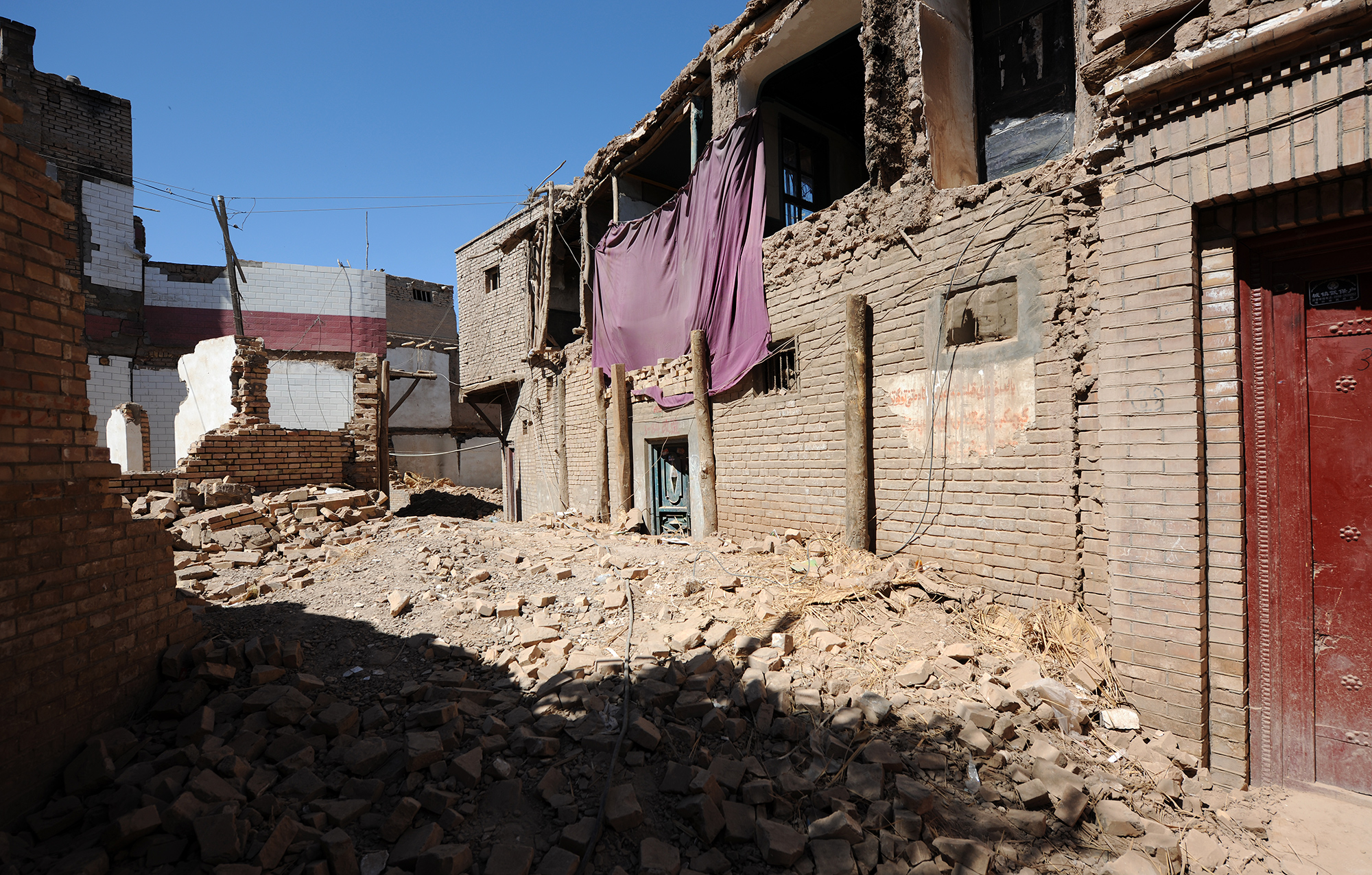 L'administration chinoise a détruit une grande partie du vieux Kashgar