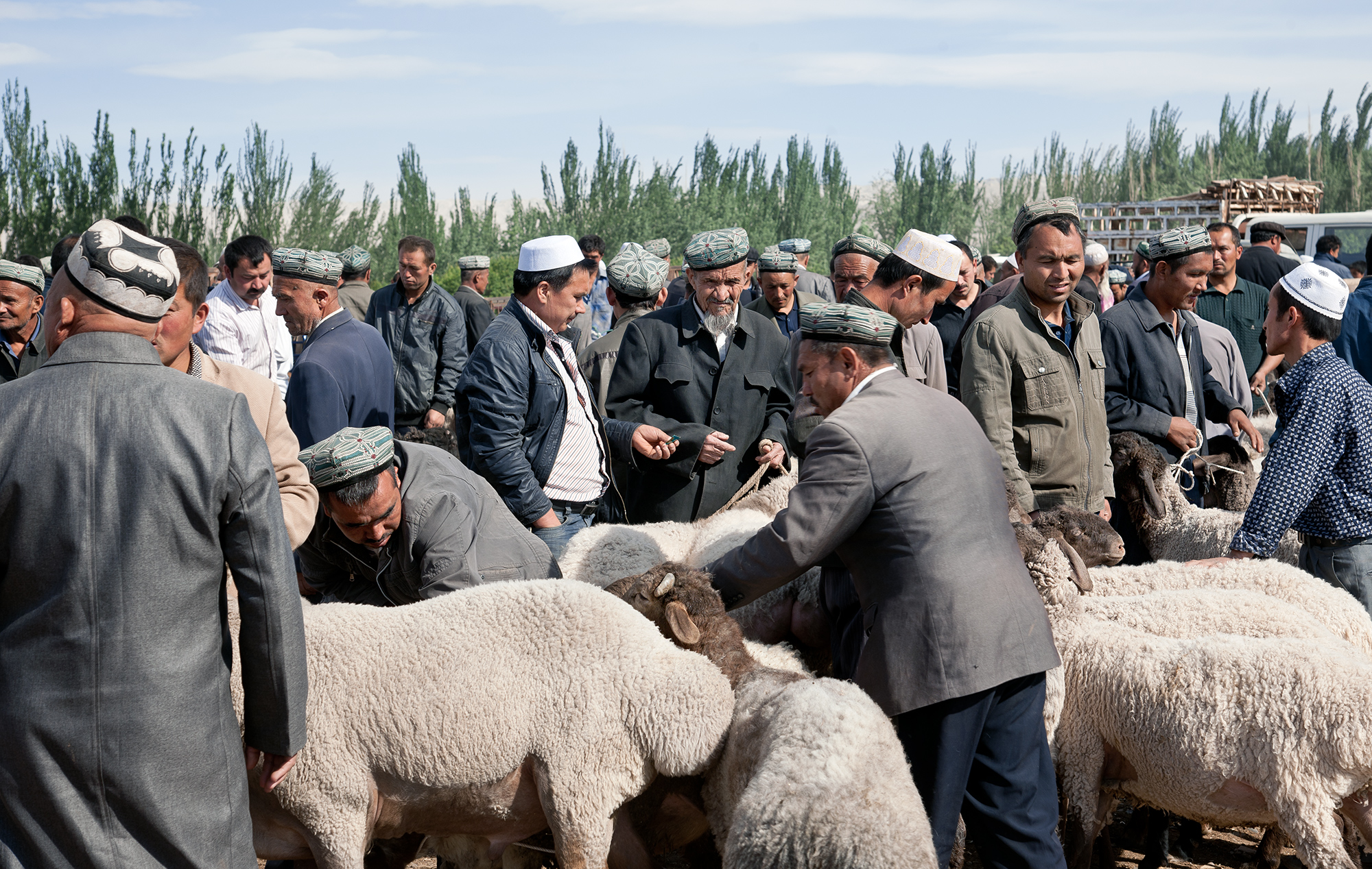 Le marché des animaux du dimanche, Kashgar