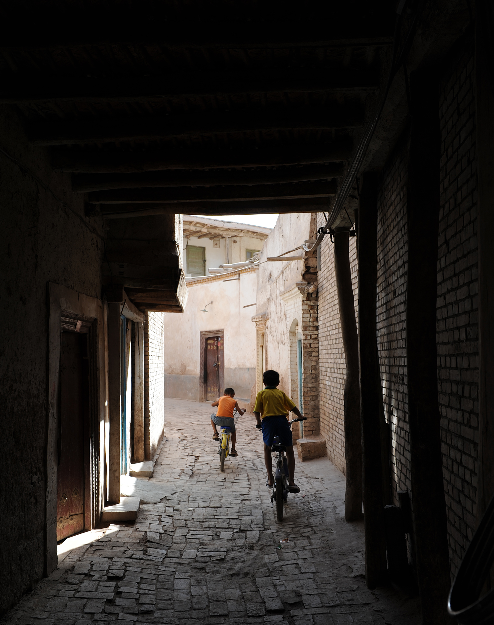 Ruelle de la vieille ville de Kashgar