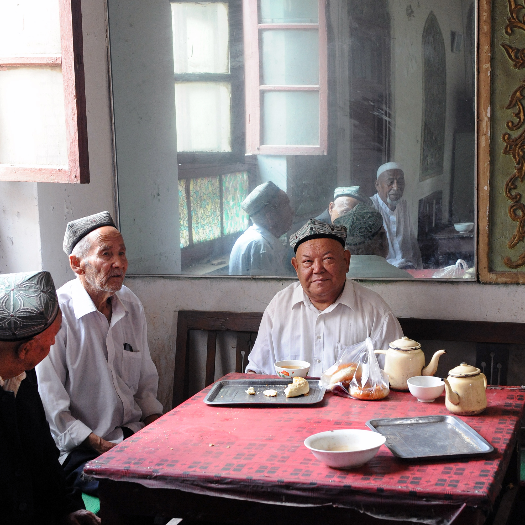 Maison de thé Ostangboyi, Kashgar