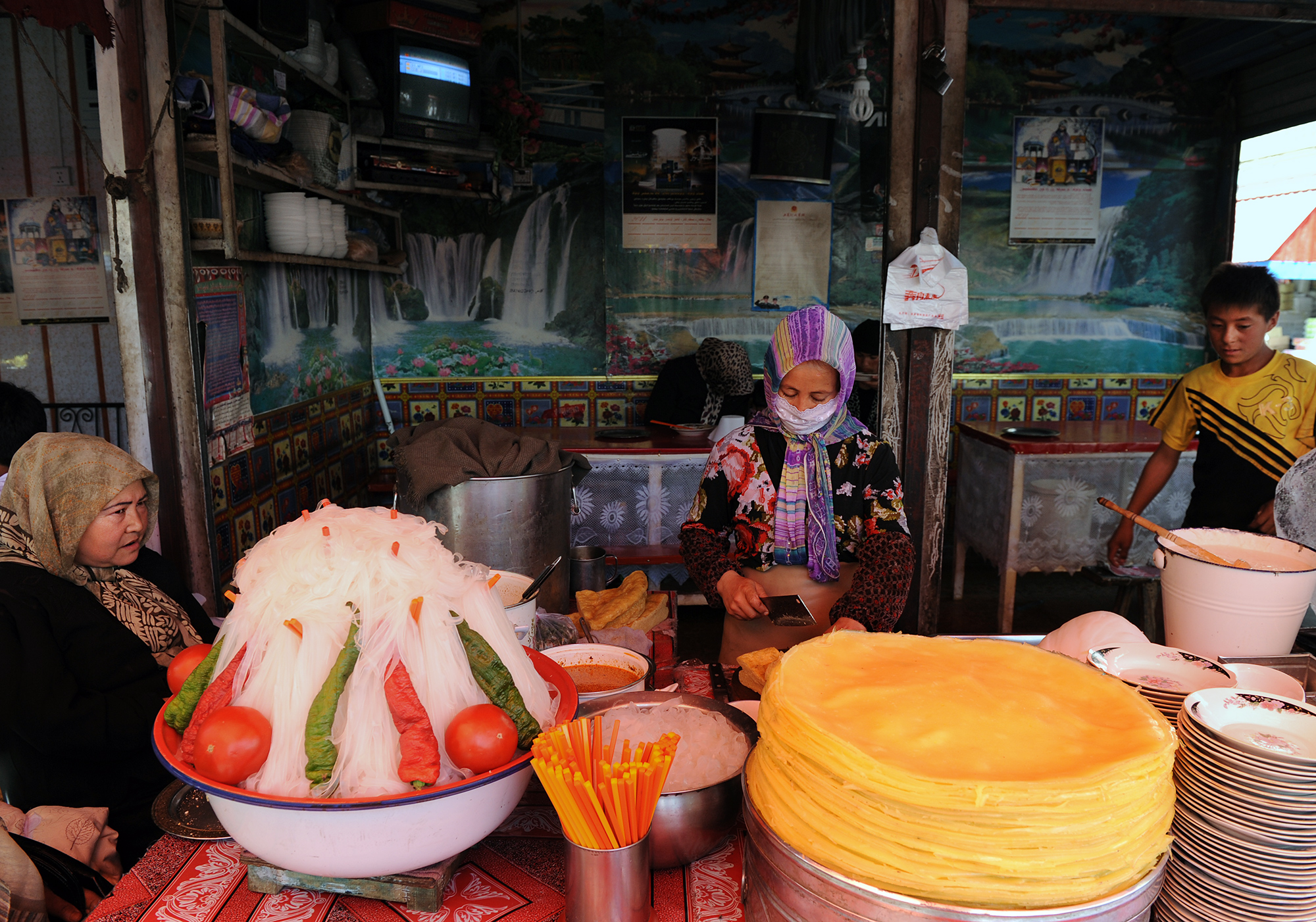 Restaurant de liangpi, Kashgar