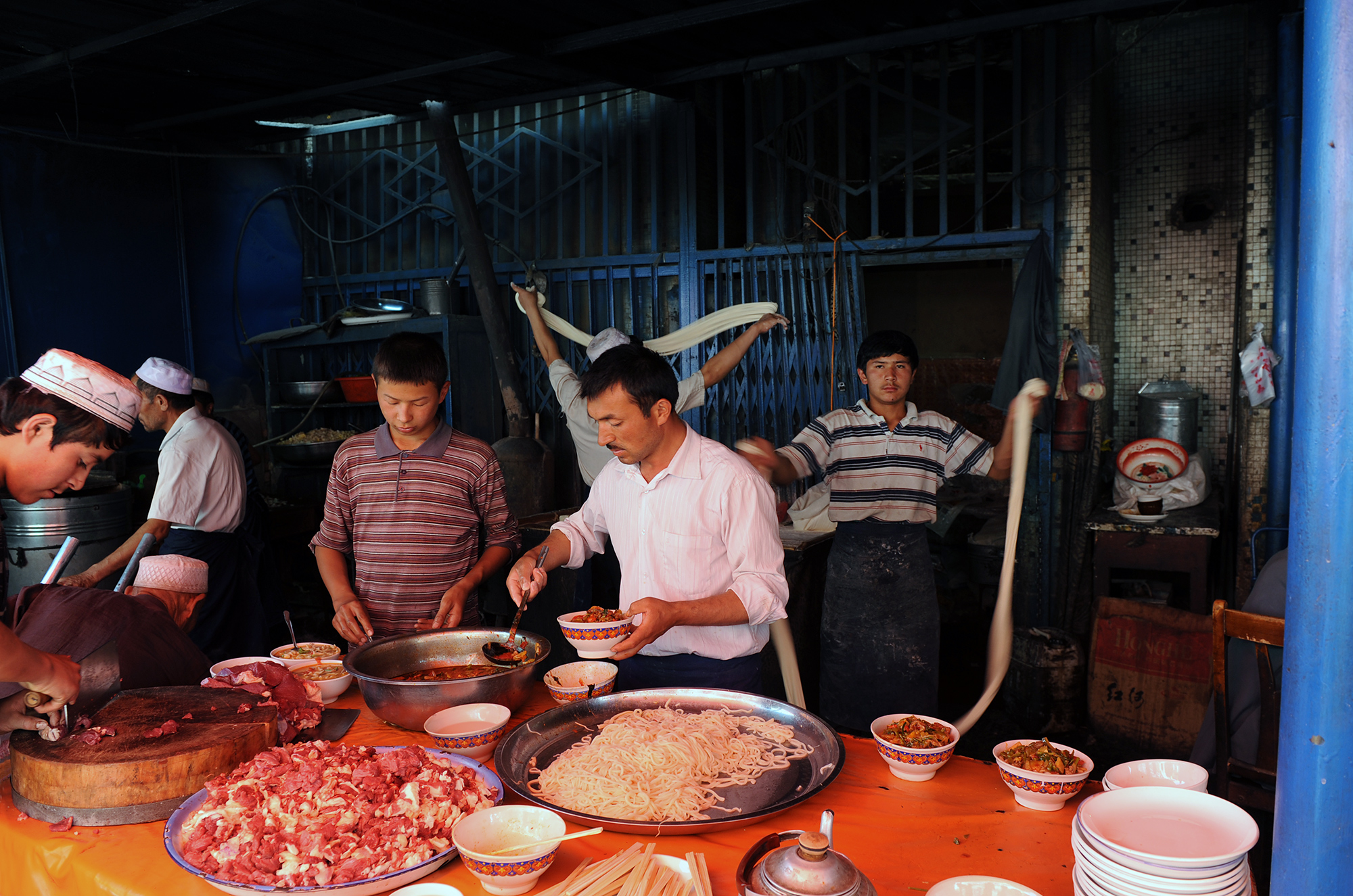 Restaurant de laghman, Kashgar