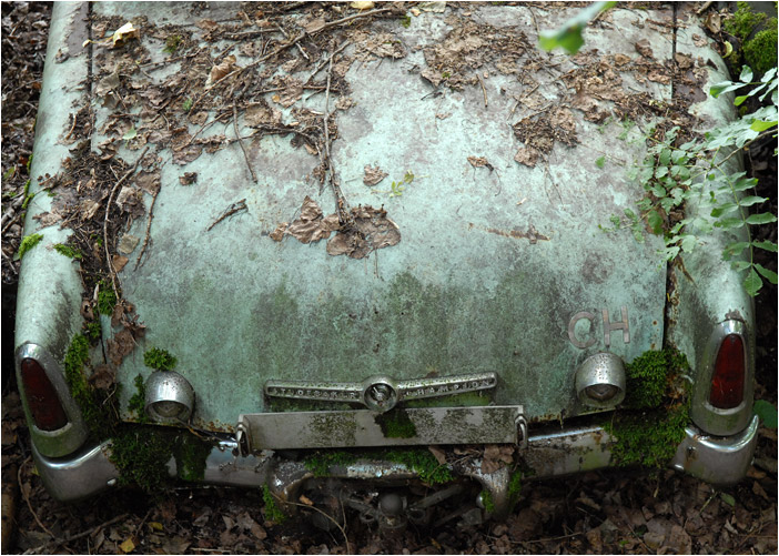 Le cimetire des voitures de Kaufdorf, Suisse