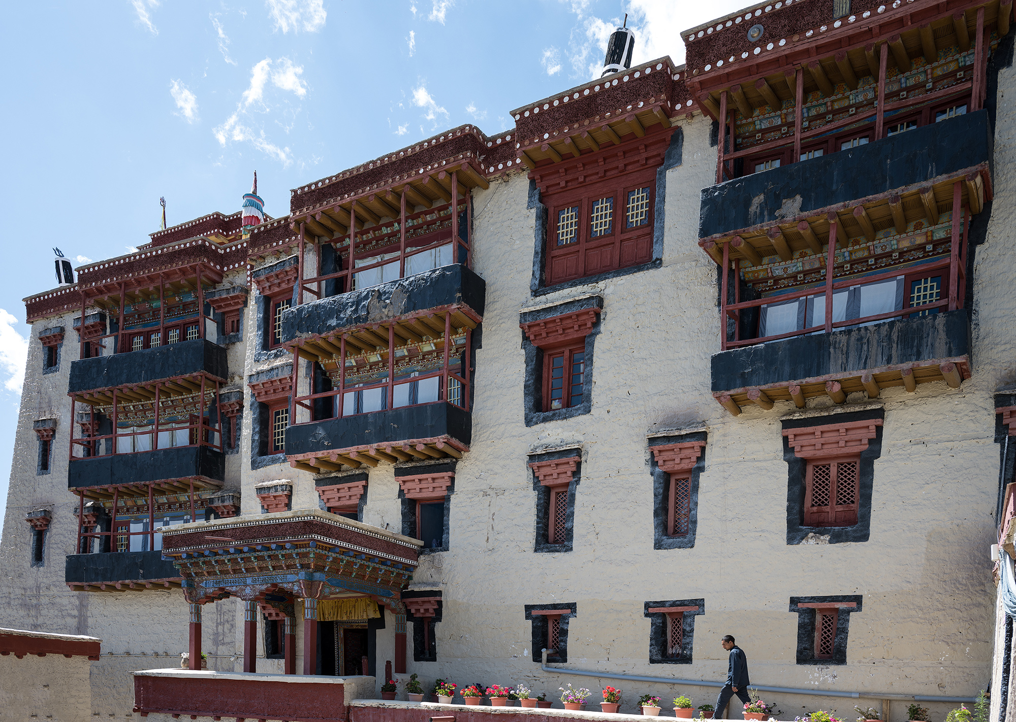 Le monastère de Stok au Ladakh